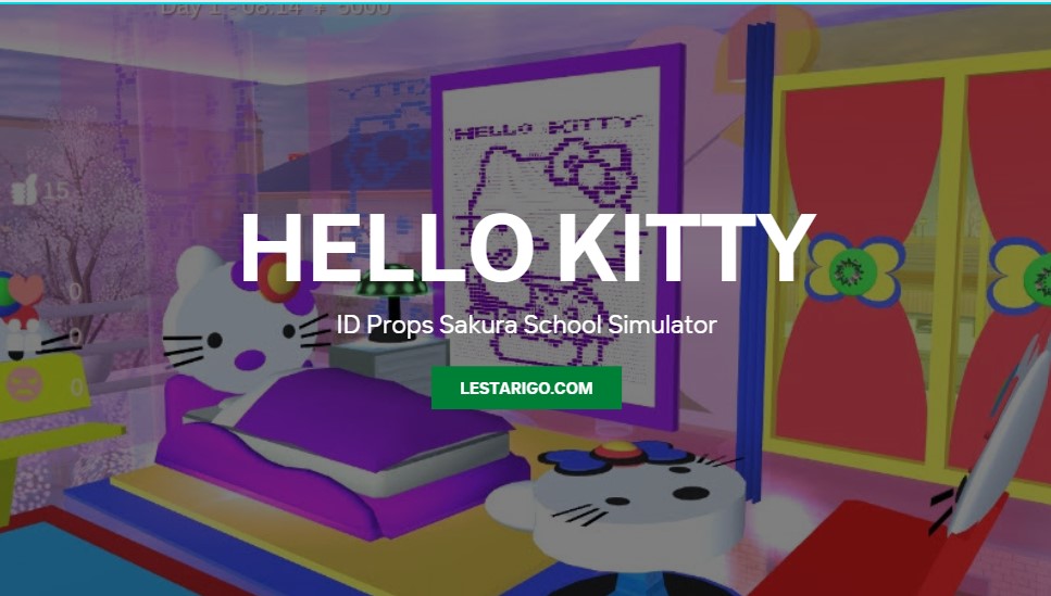 ID Rumah Hello Kitty Sakura School Simulator Terbaru