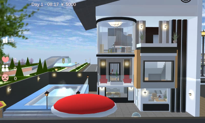 ID Rumah Crazy Rich Sakura School Simulator