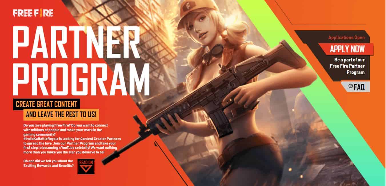 Cara Mendapatkan Program Mitra Free Fire