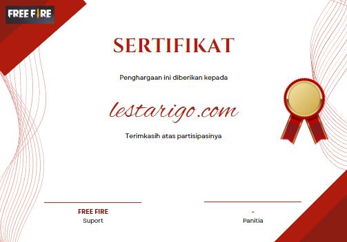 sertifikat FF Informational