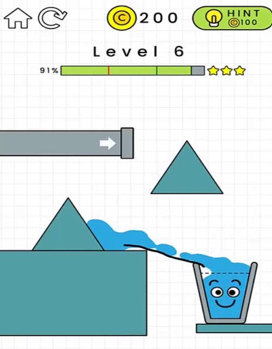 Happy Glass Level 6 Bintang 3,  Tutorial Lengkapnya Disini