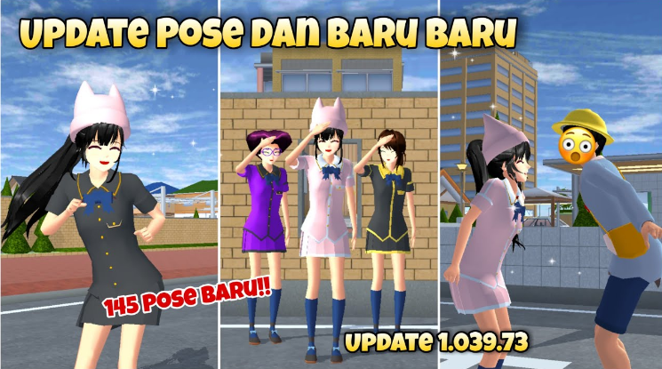Download 145 Pose Sakura School Simulator
